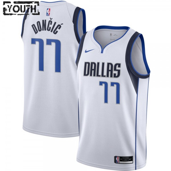 Dallas Mavericks Trikot Luka Doncic 77 2020-2021 Nike Association Edition Swingman - Kinder